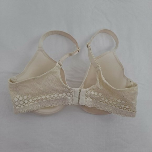 Maidenform Bra Size 34C Underwire Cream RN#15763 - Picture 4 of 10